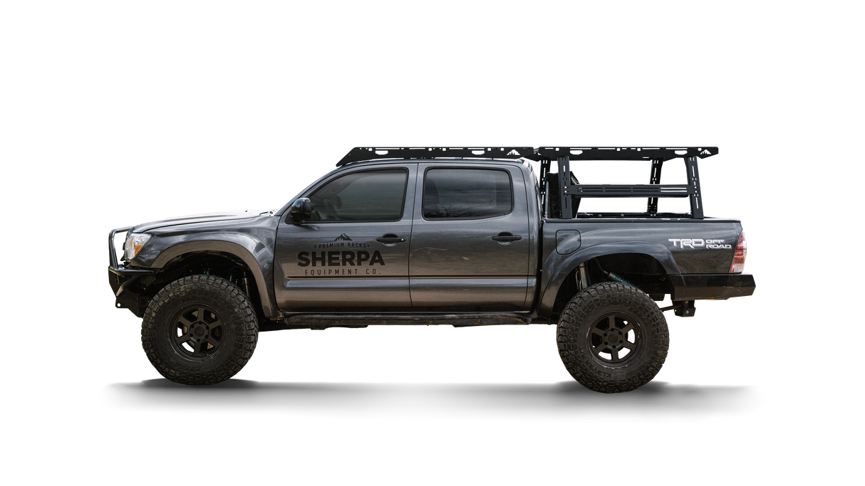 Rack Height PAK System Bed Rack - Sherpa Equipment Company