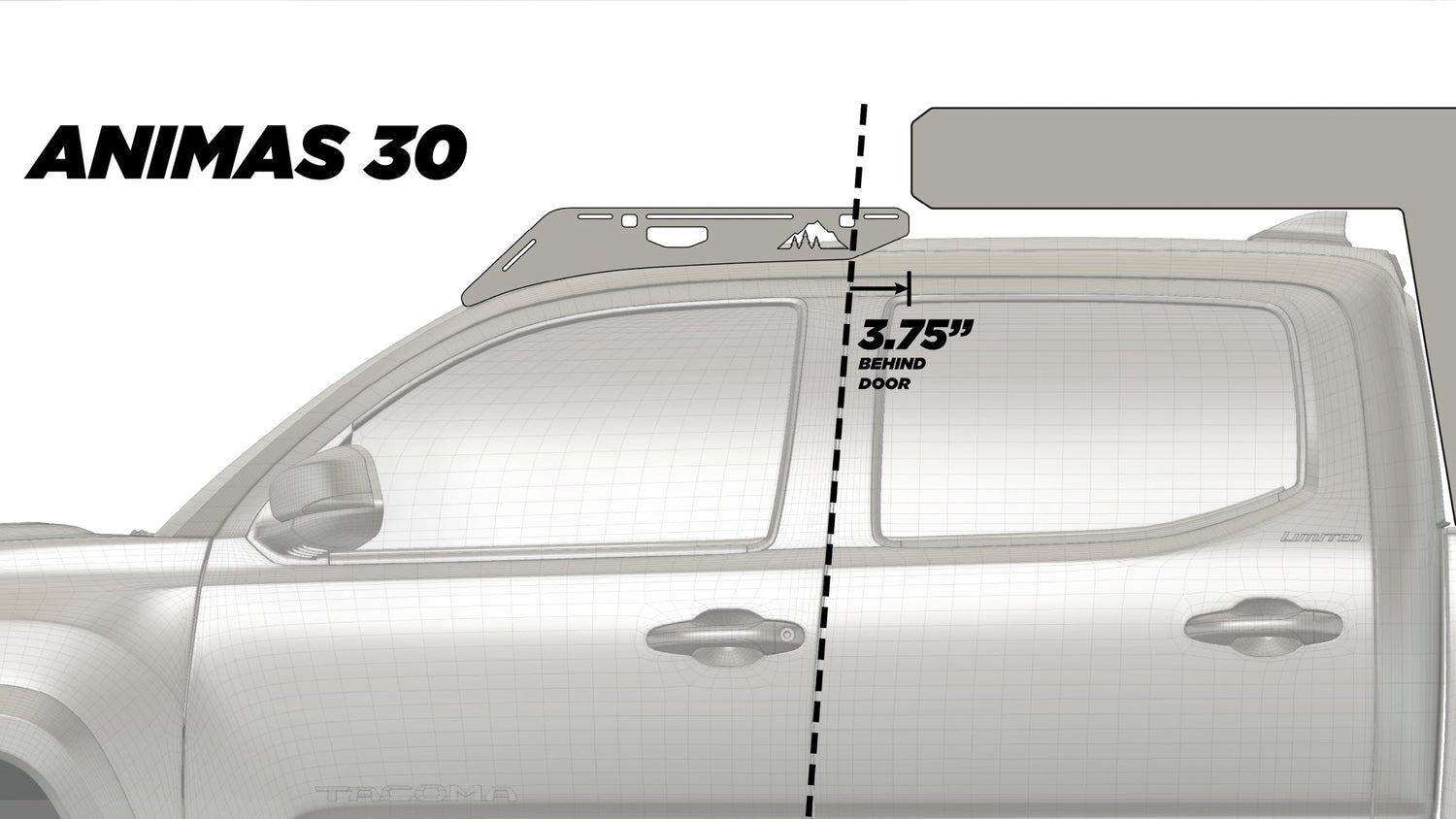 The Animas (2005-2023 Tacoma Camper Roof Rack) - Sherpa Equipment Company