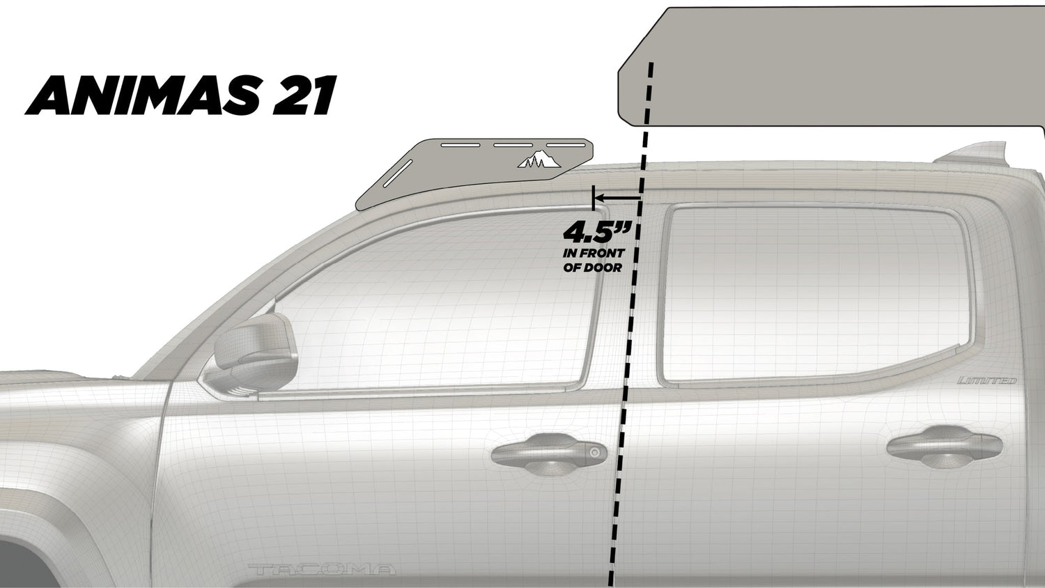 The Animas (2005-2023 Tacoma Camper Roof Rack) - Sherpa Equipment Company