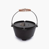 Polished Cast Iron Dutch Oven - 4qt