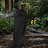 Layover™ XL Travel Blanket - Packable & Puffy | Black