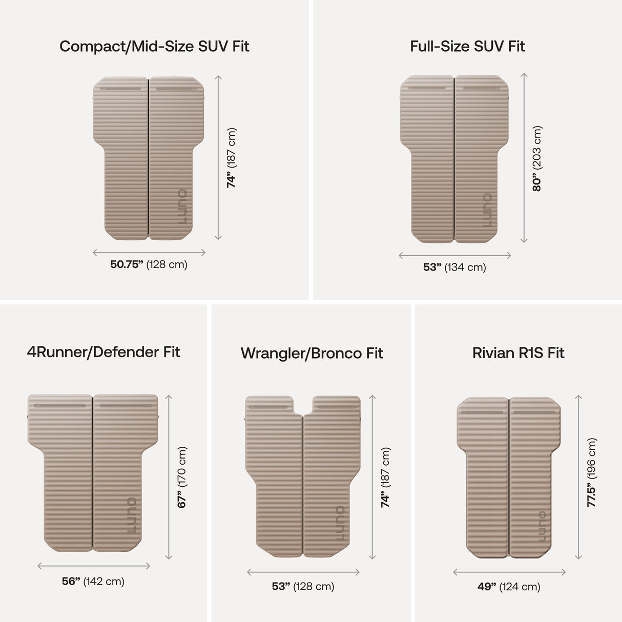 AIR+FOAM Pro Car Camping Mattress