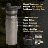 24oz GeoPress® Ti Purifier