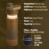 16.9oz UltraPress® Purifier - Covert