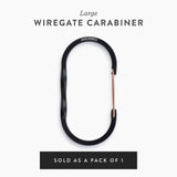 Wiregate Carabiners - 3 Sizes