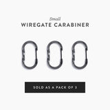 Wiregate Carabiners - 3 Sizes