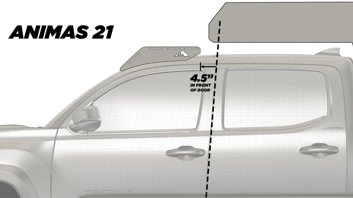 The Animas (2005-2023 Tacoma Camper Roof Rack) - Sherpa Equipment Company
