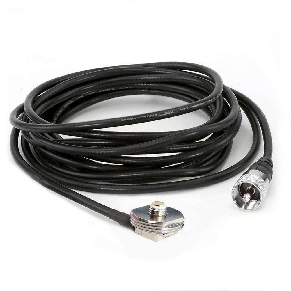 13 Ft Antenna Coax Cable with 3/8 NMO Mount